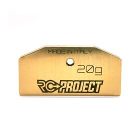 RC-Project Rear Chassis Weight 20g for HB Racing...
