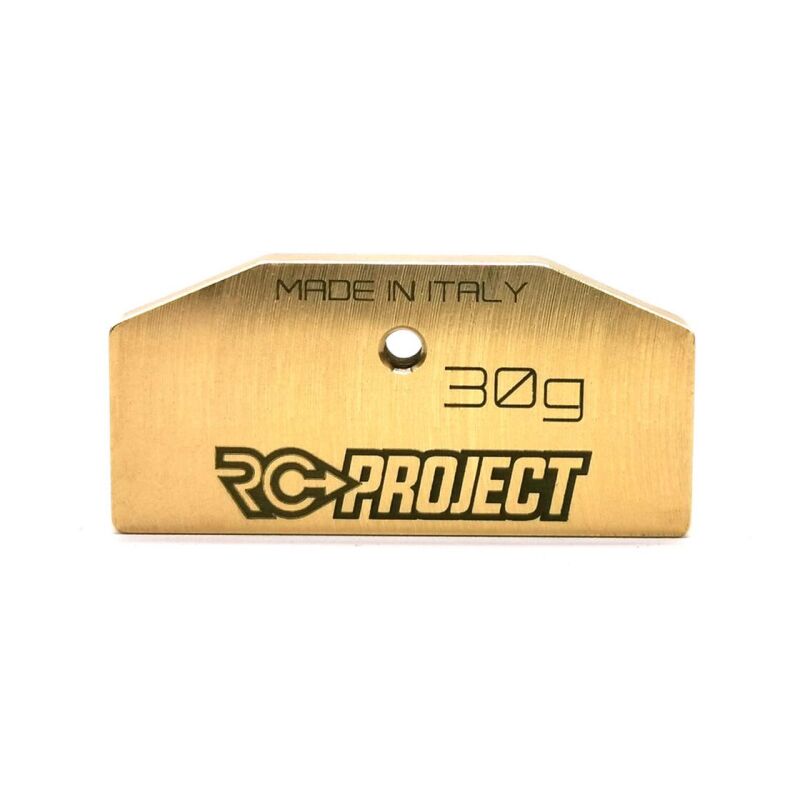 RC-Project Rear Chassis Weight 30g for HB Racing 819RS/819/817 / RCPJ-HB819-013