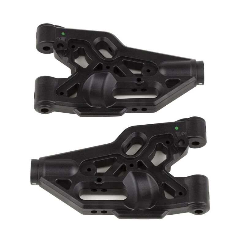 Team Associated RC8B4 Front Lower Suspension Arms, soft / AE81636