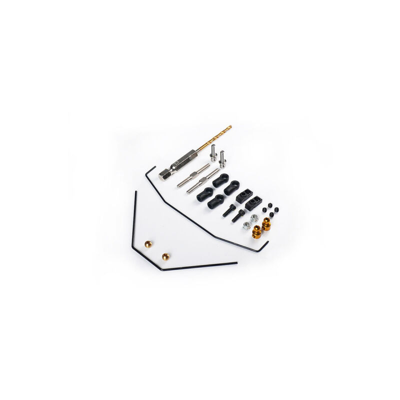 Koswork Kyosho Stabilizer Anti-Roll Bar Set (w/ F1.4/R1.2 bars) (Mid Optima) (Front & Rear) / KOS04305