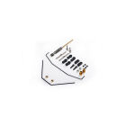 Koswork Kyosho Stabilizer Anti-Roll Bar Set (w/ F1.4/R1.2 bars) (Mid Optima) (Front & Rear) / KOS04305