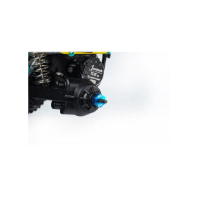 Koswork Tamiya 5mm Aluminum Clamping Wheel Hex (4) Blue / KOS04407