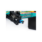 Koswork Tamiya 5mm Aluminum Clamping Wheel Hex (4) Blue / KOS04407