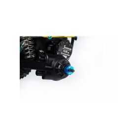 Koswork Tamiya 6mm Aluminum Clamping Wheel Hex (4) Blue / KOS04408