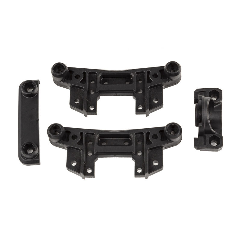 Team Associated SR7 Shock Tower and Rear Bearing Support Set / AE26014