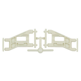Team Associated RC10 FRONT WIDE SUSPENSION ARMS, WHITE /...
