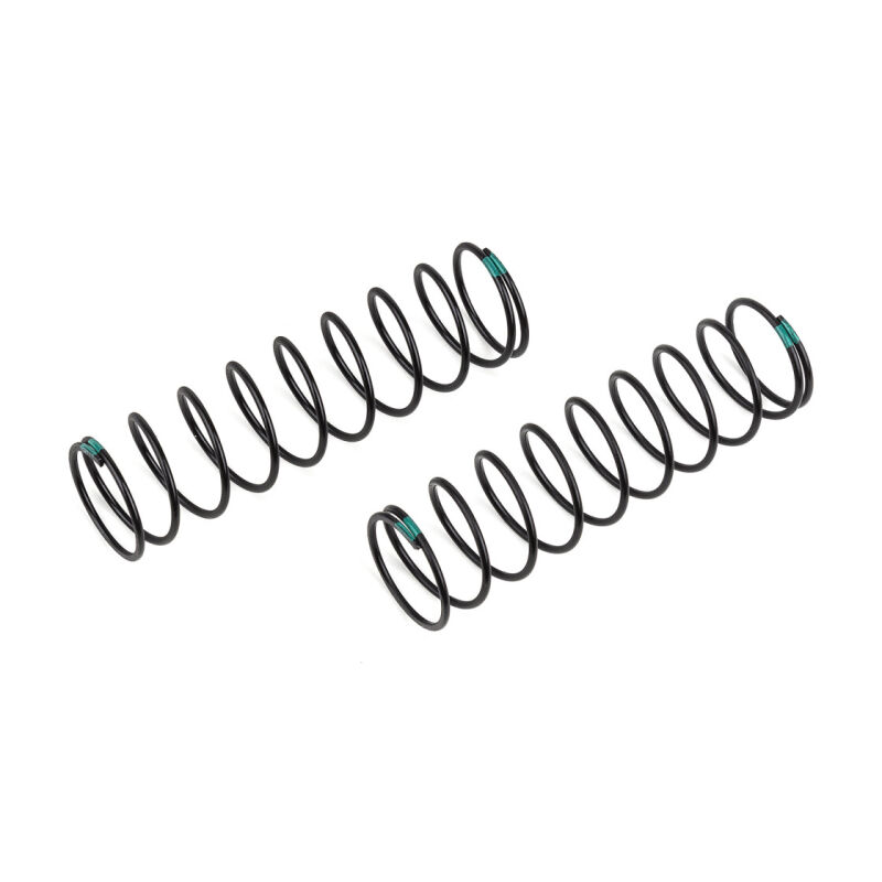 Team Associated 16mm Rear Springs, green 3.60 lb/in, L83, 10.0T, 1.5D / AE81663