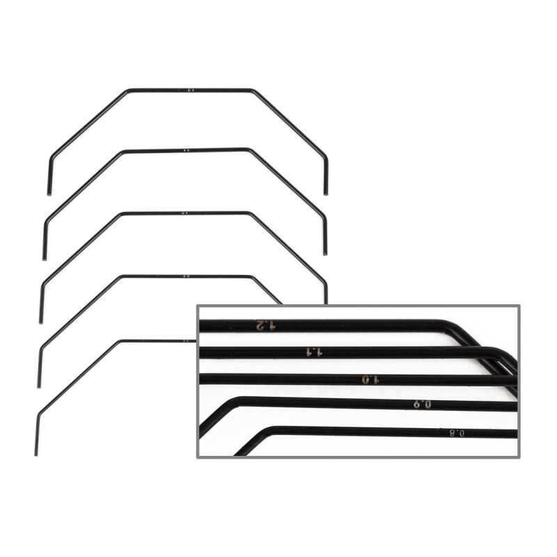 Team Associated RC10B7 Front Anti-roll Bar Set / AE92459
