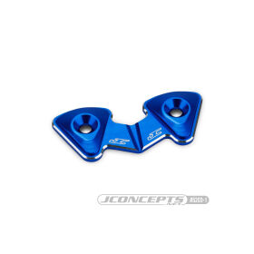 JConcepts RC10B7 aluminum 1-piece rear wing button - blue...