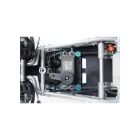 Koswork Tamiya BBX Aluminum Servo Mounts/Stay (2) BB-01 Blue / KOS04401