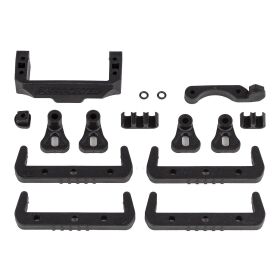 Team Associated RC10B7 Battery Mount, Fan Mount, Servo...