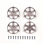 Team Associated DC10 FT ADJUSTABLE WHEEL FACE PLATE, BRONZE (QTY. 4) / AE72249