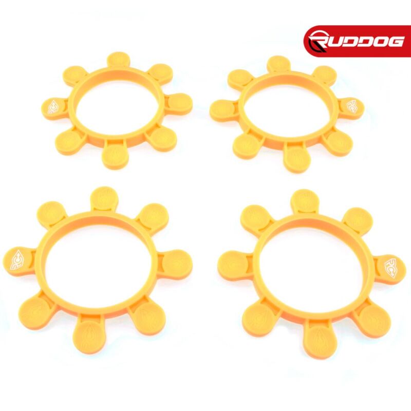 RC-Project Tire Gluing Rubber Bands Orange (4) / RCPJ-A024-O