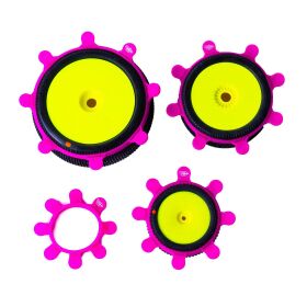 RC-Project Tire Gluing Rubber Bands Pink (4) / RCPJ-A024-P