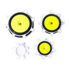 RC-Project Tire Gluing Rubber Bands White (4) / RCPJ-A024-W