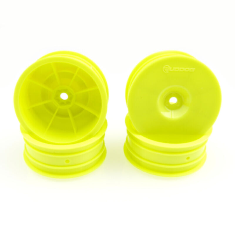 RUDDOG B7 | XB2 | LD3 - 2wd Front Wheels 2.2" (Yellow | 4pcs) / RP-0758