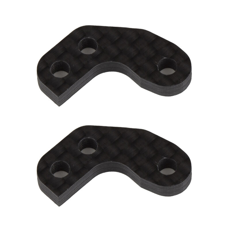Team Associated RC10B7 Caster Block Link Mount Set, +1mm / AE92466