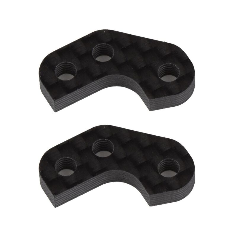 Team Associated RC10B7 Caster Block Link Mount Set, -3mm / AE92470