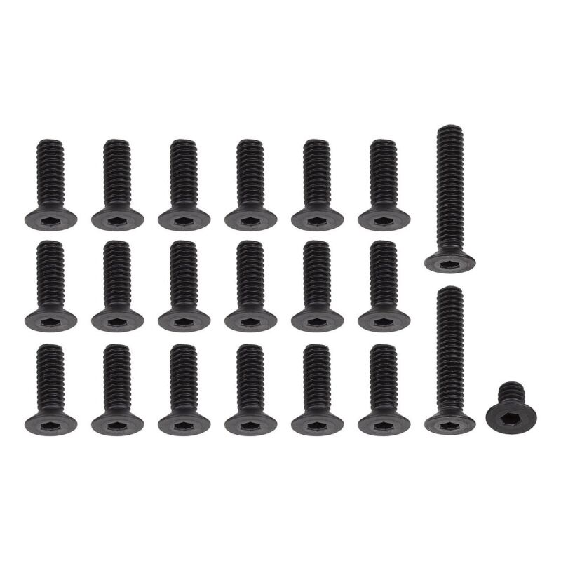 Team Associated RC10CC 8-32 Screw Set, black / AE6316