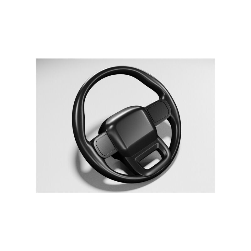Bittydesign Steering wheel for ROCK1 1/10 Rock Crawler interior cockpit / BDCR-RK1-SW