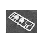 Bittydesign Universal Helmet for 1/10 Formula cars including mirrors (white) / BDF1-HLM