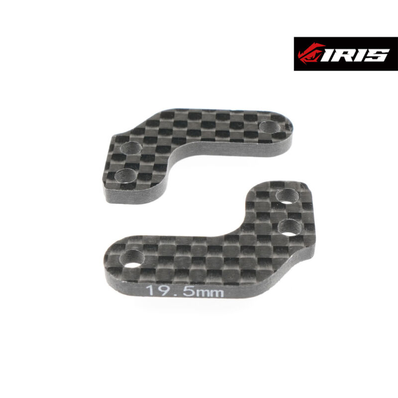 Iris ONE.1 FWD Steering Arm Carbon Fiber - 19.5mm (2pcs) / IRIS-40013