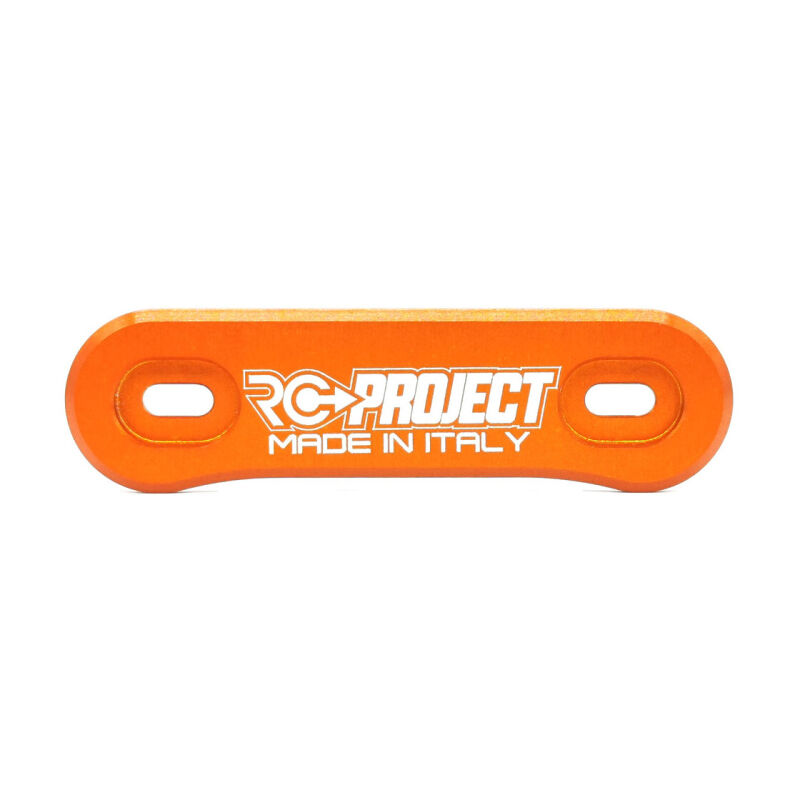 RC-Project One Piece Wing Button in Ergal 7075 T6 Orange / RCPJ-A007A