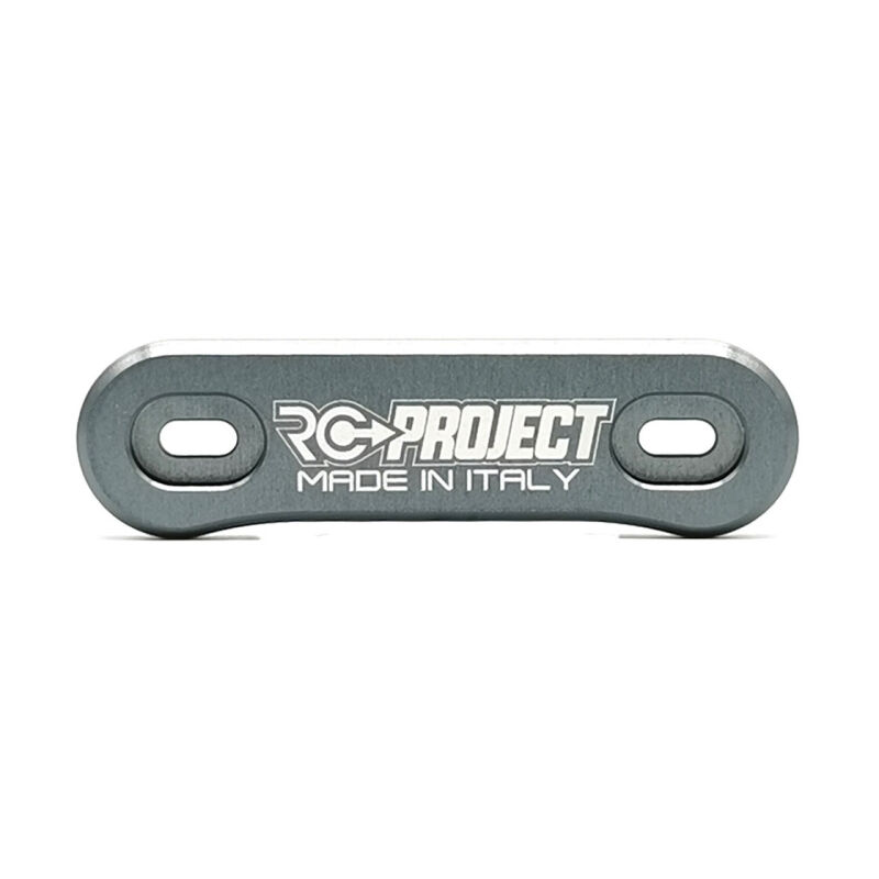 RC-Project One Piece Wing Button in Ergal 7075 T6 Grey / RCPJ-A007G