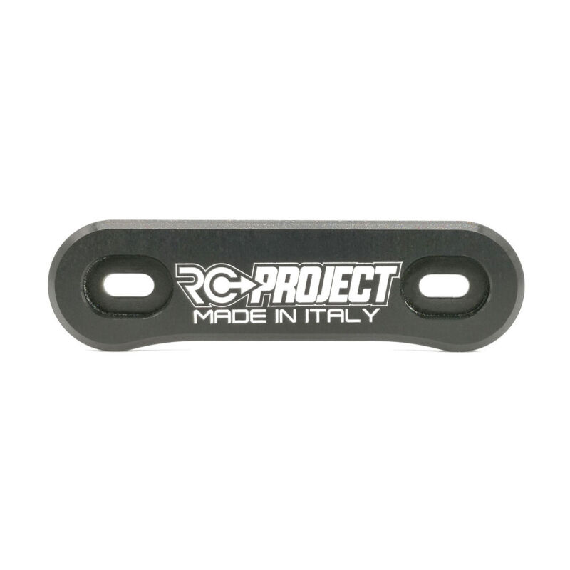RC-Project One Piece Wing Button in Ergal 7075 T6 Black / RCPJ-A007N