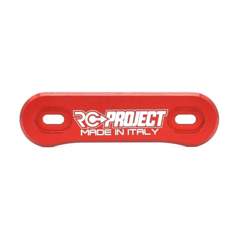 RC-Project One Piece Wing Button in Ergal 7075 T6 Red / RCPJ-A007R