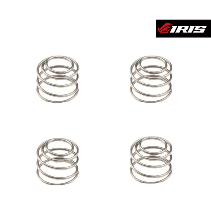 Iris ONE Internal Shock Spring 3mm (Silver | Soft) (4pcs) / IRIS-75019