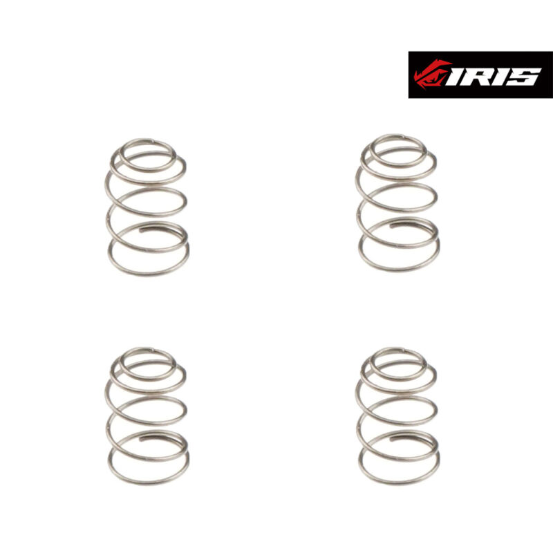Iris ONE Internal Shock Spring 5mm (Silver | Soft) (4pcs) / IRIS-75021