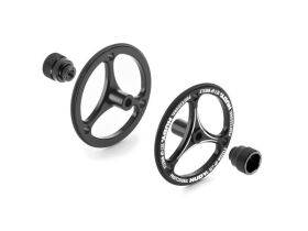 HUDY ALU SET-UP WHEEL FOR 1/12 & 1/10 PAN CAR (2) /...