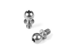 HUDY TITANIUM BALL STUD D=5.4 / L=4 / S=4.5 / 2MM HEX (2)...
