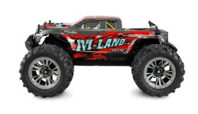 AMEWI / M-Land Monstertruck 48km/h 4WD 1:16 RTR rot / 22622