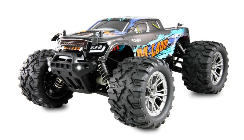 AMEWI / M-Land Monstertruck 48km/h 4WD 1:16 RTR blau / 22623
