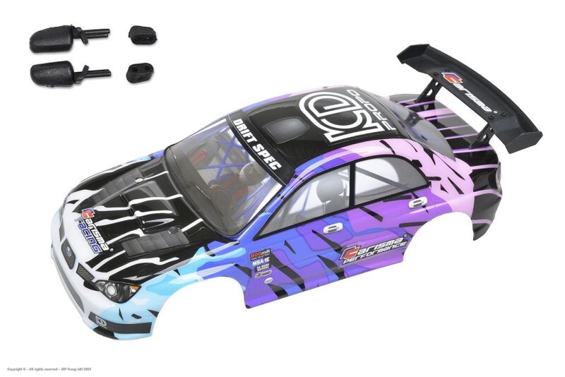 Carisma RC GT24 2.0 Subaru STI 2006 Drift Spec 2 Painted Body Set / CA-16570