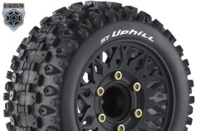 Louise RC ST-UPHILL 1-10 Stadium Truck Tire Set Mounted...