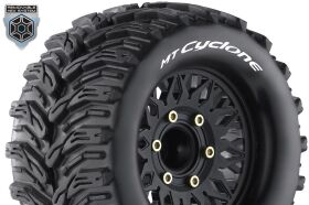 Louise RC MT-CYCLONE 1-10 Monster Truck Tire Set Mounted...