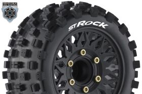 Louise RC ST-ROCK 1-10 Stadium Truck Tire Set Mounted...