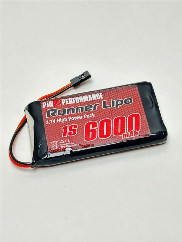 Pink Runner Tx LiPo 1S 3.7V-6000 (85x50x12mm) / PP6-1S6000