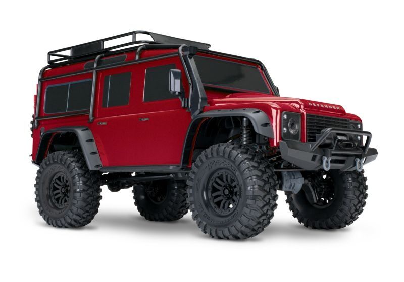 TRAXXAS TRX-4 LR Defender rot 1/10 Crawler RTR / TRX82256-4-RED