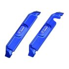 GPM TRX MiniMaxx Alu-Nerfbars Chassis blau (2) / GPMTXMM014B