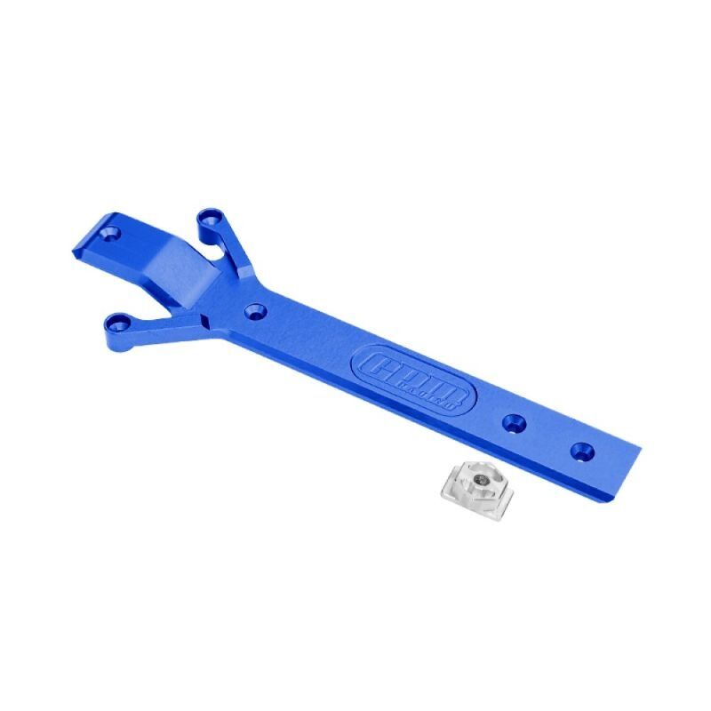 GPM TRX MiniMaxx Alu-Chassis-Platte blau (1) / GPMTXMM016B