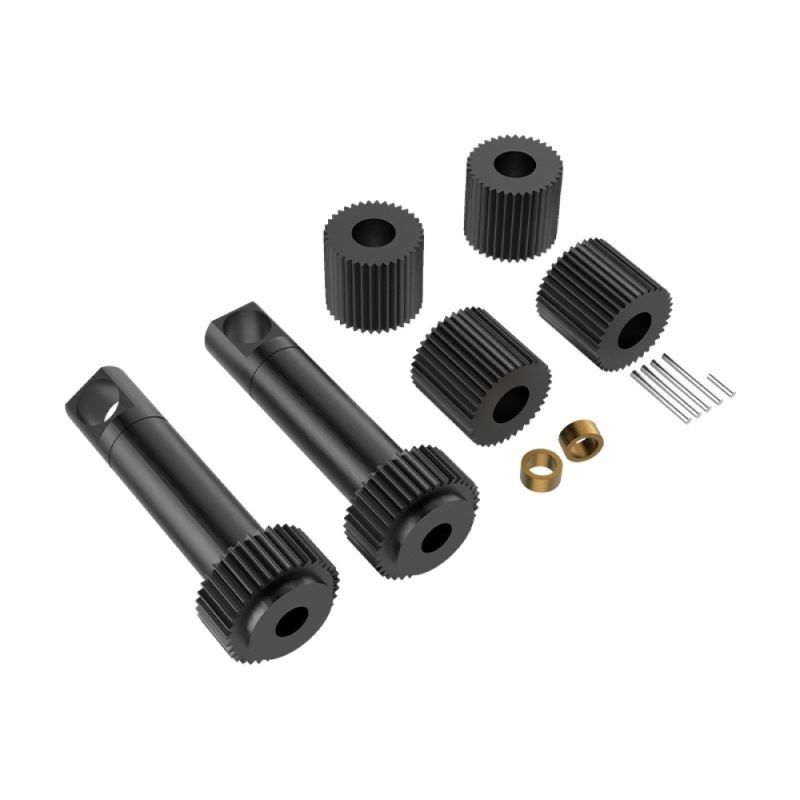 GPM TRX MiniMaxx Carbon-Stahl Diff-Getriebset schwarz / GPMTXMM1200SBK