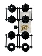 LOUISE Ersatz-Mitnehmer 1/10 SC Removable Hex 12, 14 & 17mm / LOURPLHEX10