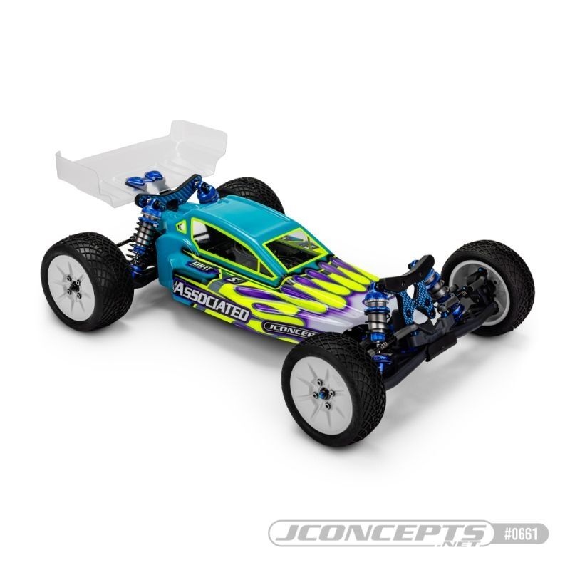 JConcepts RC10B7 Protector Karosserie mit Flügel / JC-0661