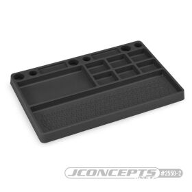 JConcepts Teile-Schüssel aus Gummi schwarz / JC-2550-2