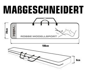 Robbe Modellsport Modelltasche "Hotliner" bis ca.1,8 m universal, Tragetasche, Schutztasche, Transporttasche / 57239003