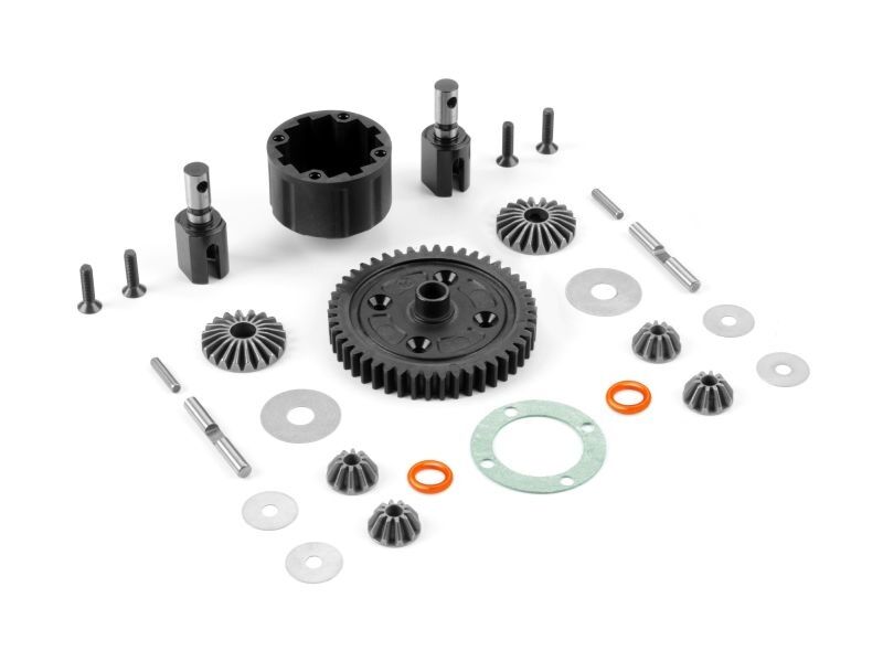 XRAY CENTER DIFFERENTIAL SMALL WITH COMPOSITE SPUR GEAR 46T - SET / XRA355014